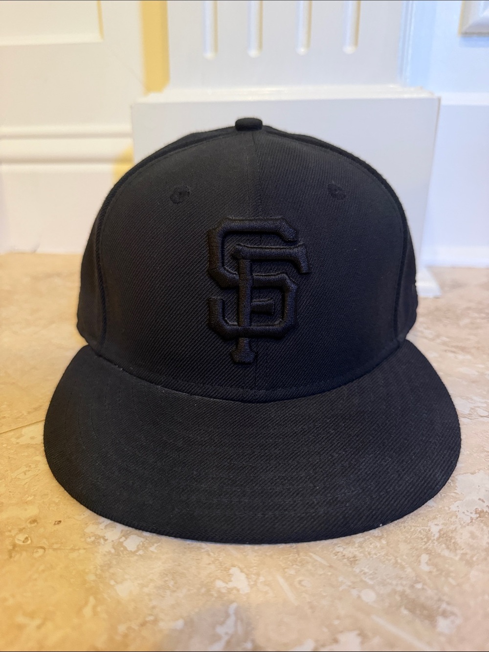 New Era Black San Francisco Giants Fitted Hat